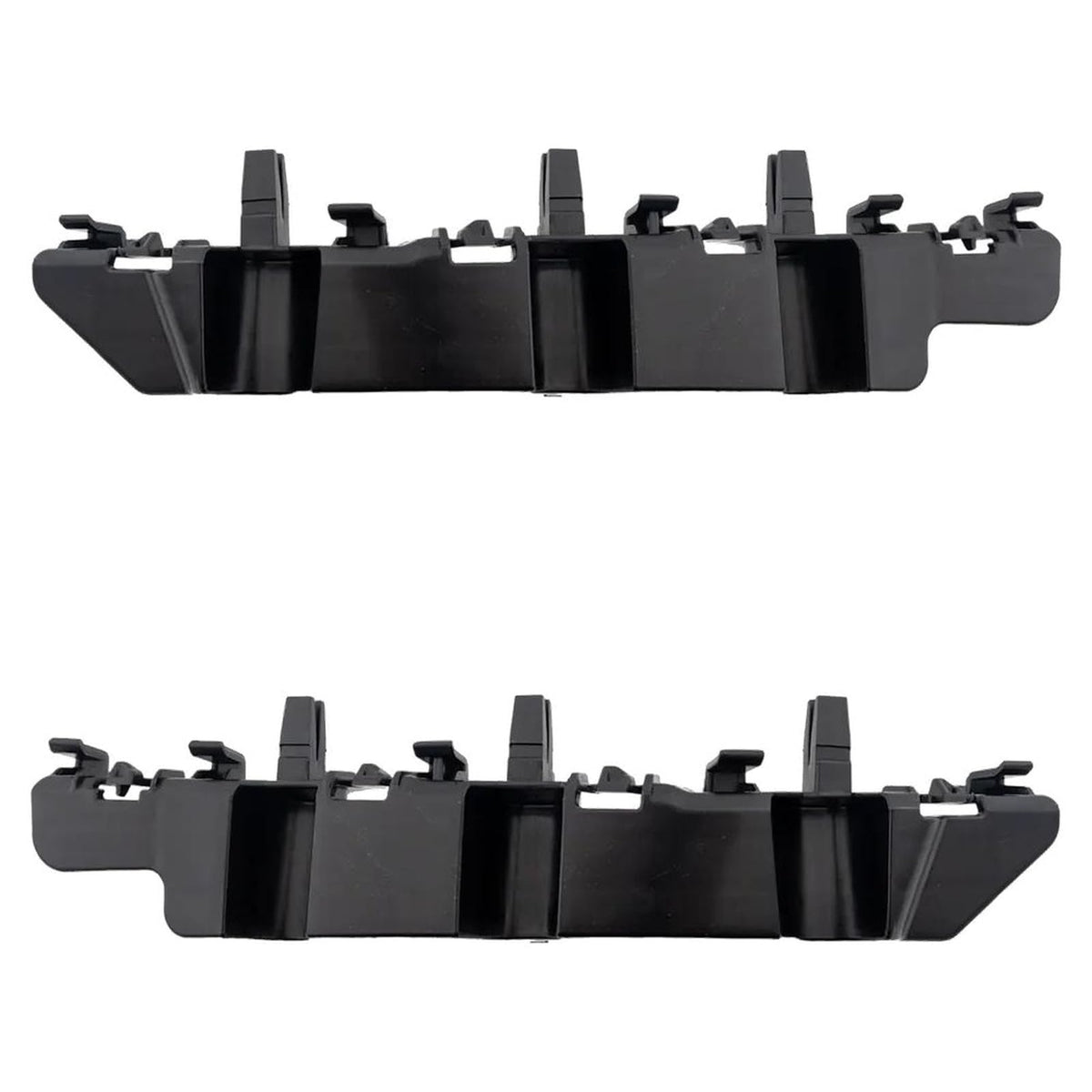 DAT AUTO PARTS Front Driver & Passenger Side, SET OF 2, Outer Bumper Cover Bracket, Fits 2022-2024 Hyundai Santa Cruz, Black Plastic Textured Finis...
