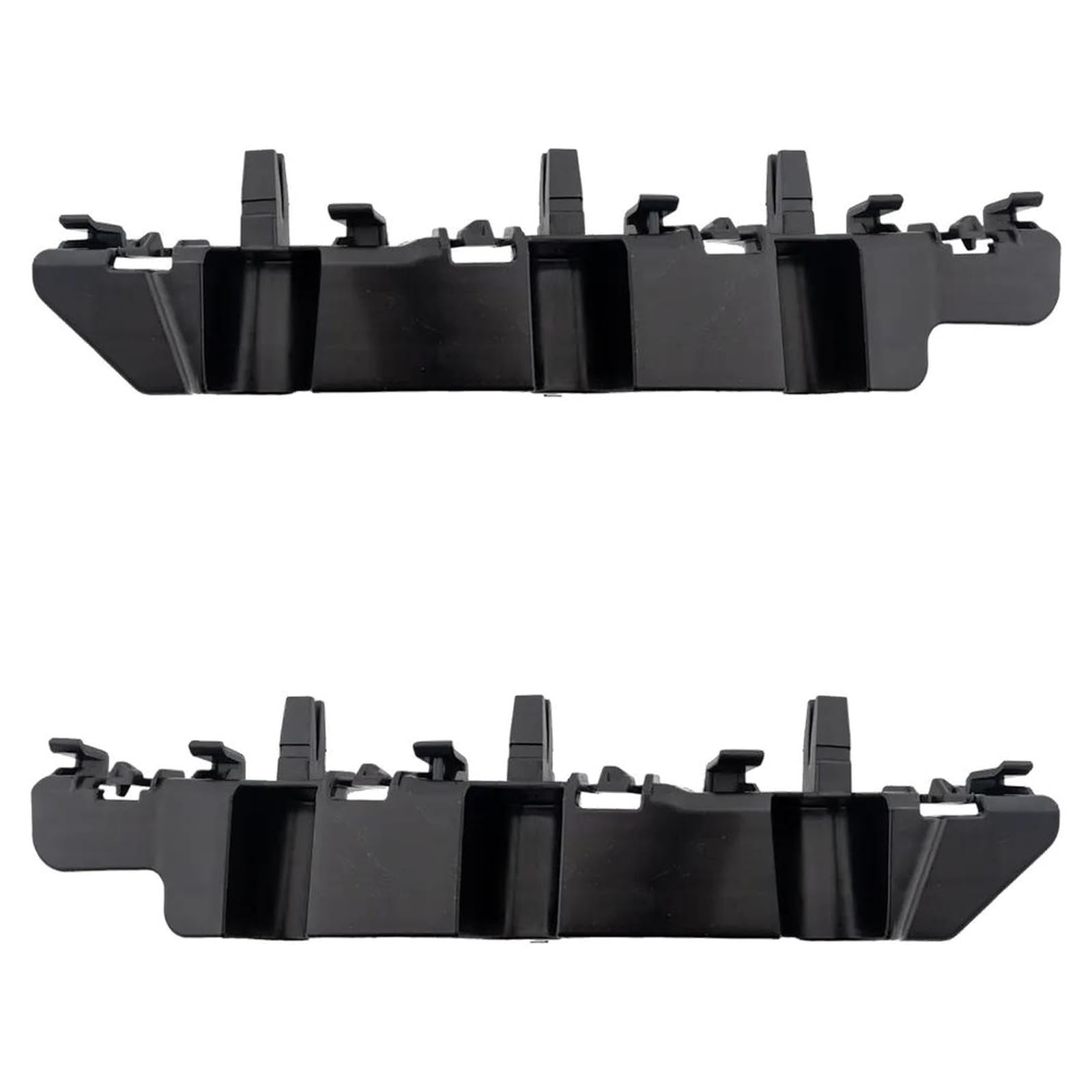DAT AUTO PARTS Front Driver & Passenger Side, SET OF 2, Outer Bumper Cover Bracket, Fits 2022-2024 Hyundai Santa Cruz, Black Plastic Textured Finis...