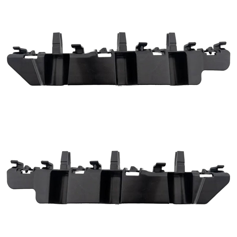 DAT AUTO PARTS Front Driver & Passenger Side, SET OF 2, Outer Bumper Cover Bracket, Fits 2022-2024 Hyundai Santa Cruz, Black Plastic Textured Finis...