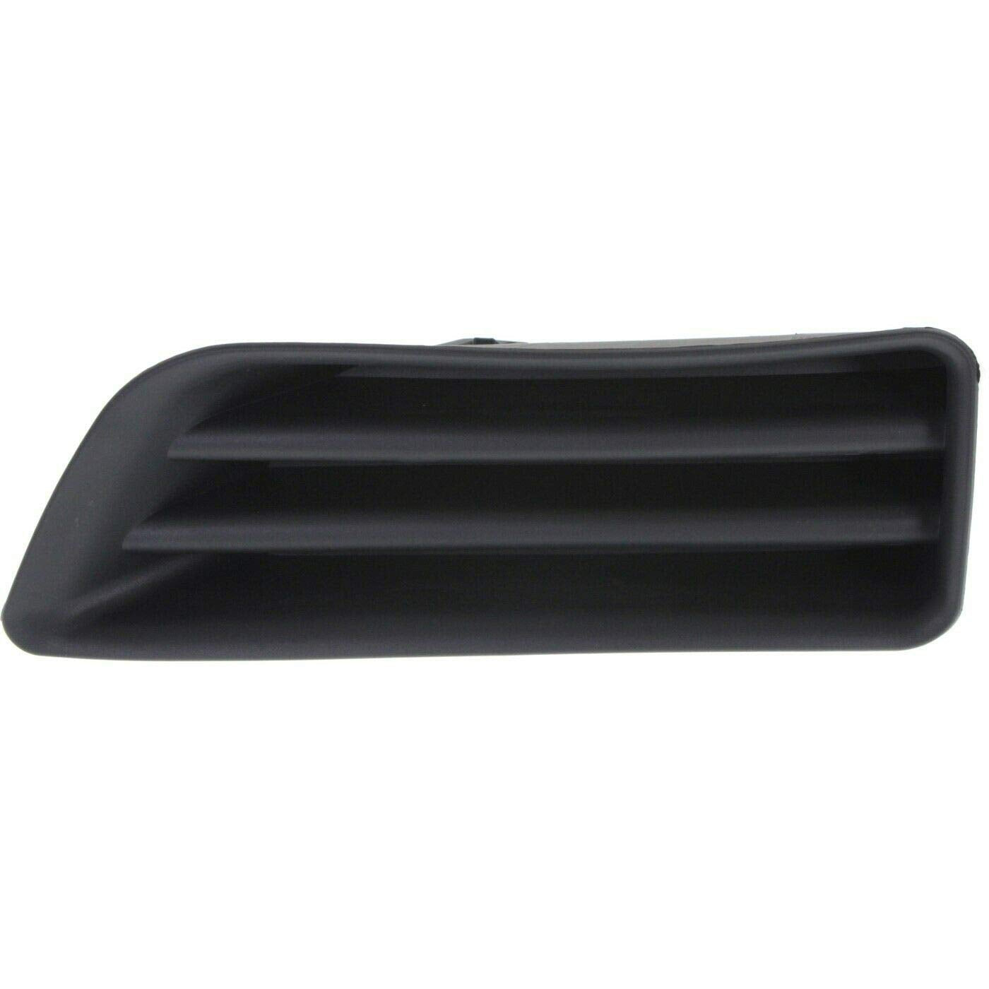 DAT AUTO PARTS Front Left Driver Side Fog Light Hole Insert Bumper Cover Grille Trim Molding Replacement For 2006 2007 Honda Accord Sedan and Hybri...