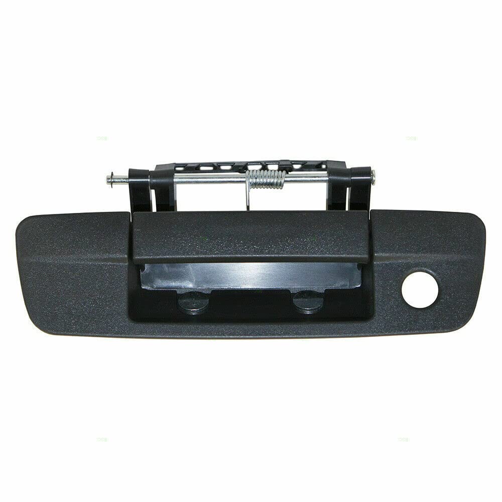 DAT AUTO PARTS Outside Rear Tailgate Liftgate Door Handle Replacement For 2009 - 2010 Dodge Ram And 2011 - 2012 Ram 1500 2500 3500 Pickup Black Tex...