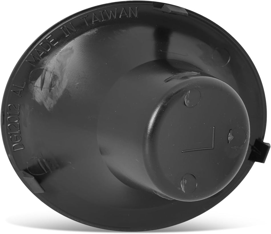 Front Driver Side Fog Light Round Cover Fits 2015-2023 Dodge Challenger GT R T SRT Black Textured CH1038212 68259661AA
