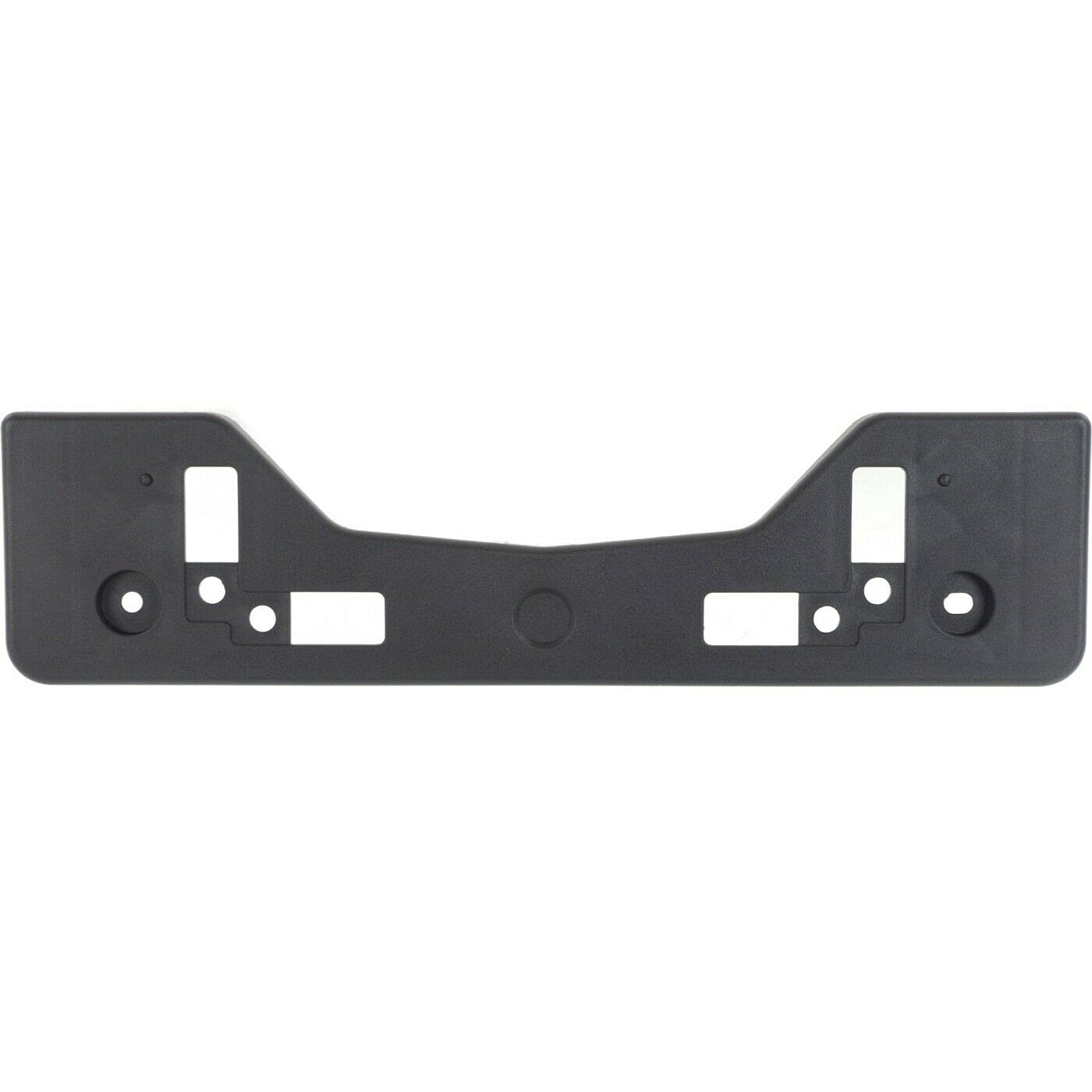 DAT AUTO PARTS Front Bumper License Plate Frame Tag Mounting Bracket Holder Replacement for 2009-2012 Toyota RAV4 Base and Sport SUV Black Textured...