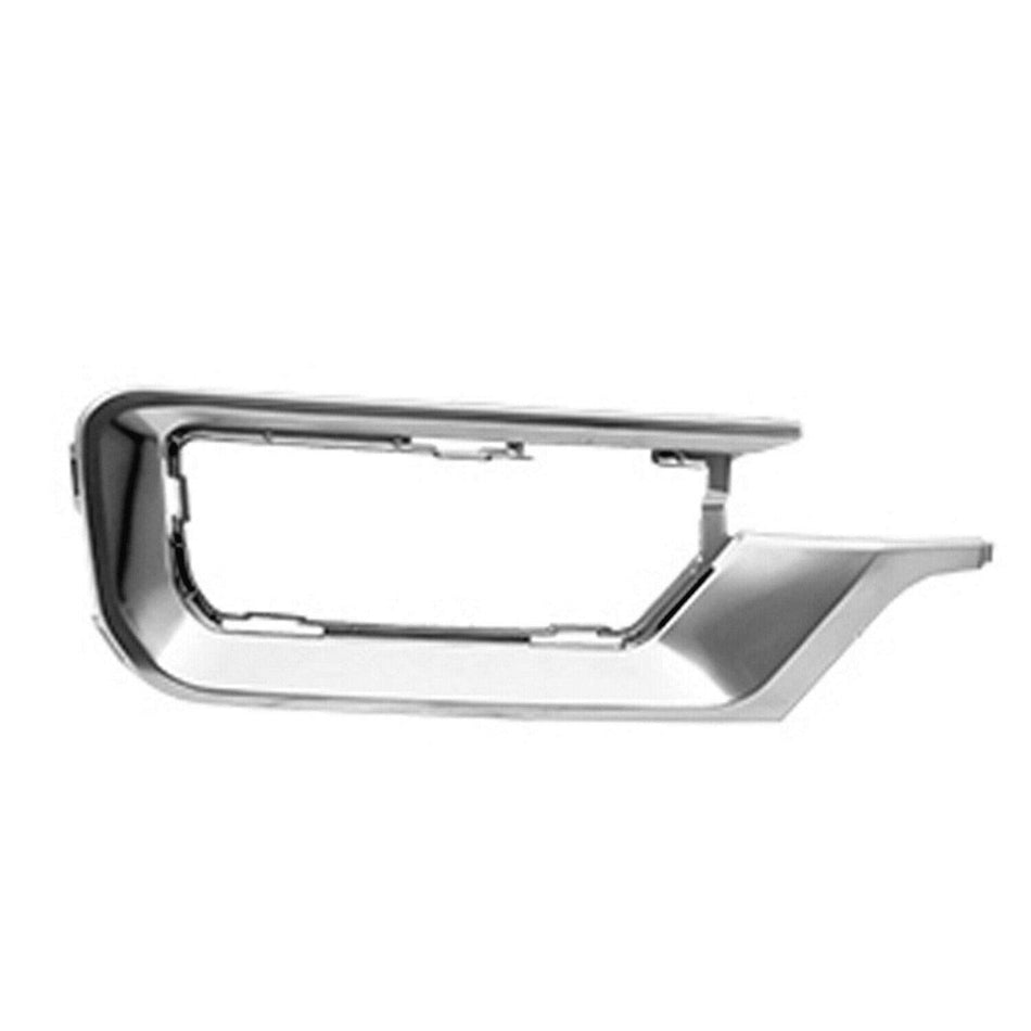 DAT AUTO PARTS Front Right Passenger Side Fog Light Outer Trim Bezel Molding Bumper Insert Replacement For 2013 2014 2015 2016 GMC Acadia Satin Sil...