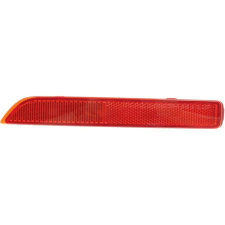 DAT AUTO PARTS Rear Right Passenger Side Back Bumper Cover Reflector Insert Lamp Marker Light Signal Replacement For 2017-2024 Nissan Armada Red Pl...