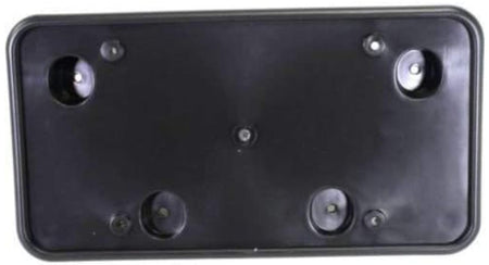 Front Bumper Cover License Plate Frame Tag Mounting Bracket Holder Replacement for 2004-2009 Cadillac SRX Black Textured Made of Plastic GM1068123 ...
