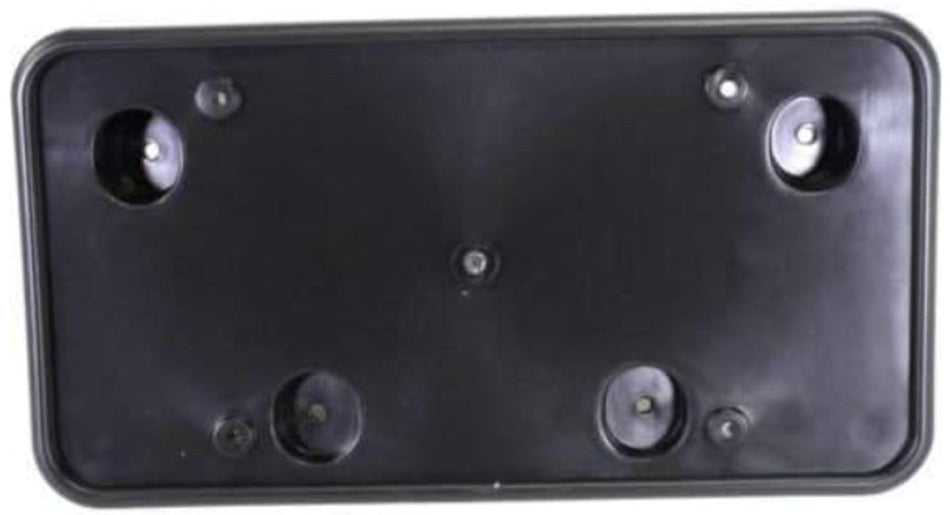 Front Bumper Cover License Plate Frame Tag Mounting Bracket Holder Replacement for 2004-2009 Cadillac SRX Black Textured Made of Plastic GM1068123 ...