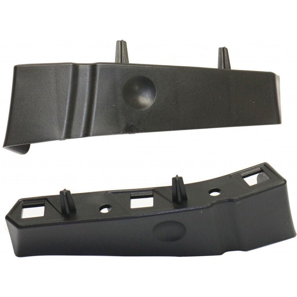 Front Driver & Passenger Side Set Of 2 Outer Bumper Cover Support Bracket Mount Retainer Reinforcement Brace Pair Replacement For 2015-2022 GMC Can...