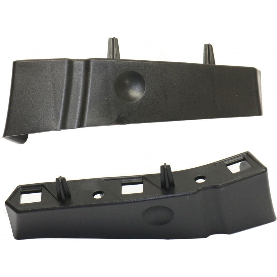 Front Driver & Passenger Side Set Of 2 Outer Bumper Cover Support Bracket Mount Retainer Reinforcement Brace Pair Replacement For 2015-2022 GMC Can...
