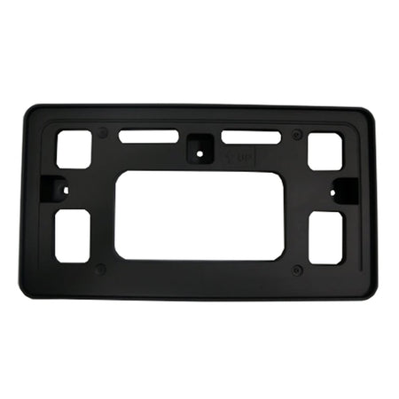 DAT AUTO PARTS Front Bumper License Plate Bracket Frame Cover Tag Holder Replacement for 2019 - 2022 Honda Pilot Black Textured Plastic HO1068137 7...