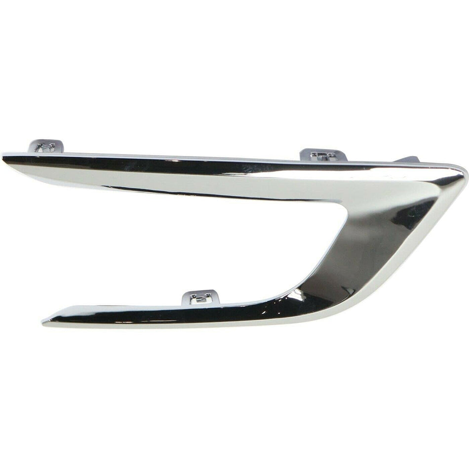 DAT AUTO PARTS Front Right Passenger Side Fog Light Bezel Trim Molding Bumper Insert Replacement For 2016-2018 Chevrolet Chevy Cruze Without RS Pac...