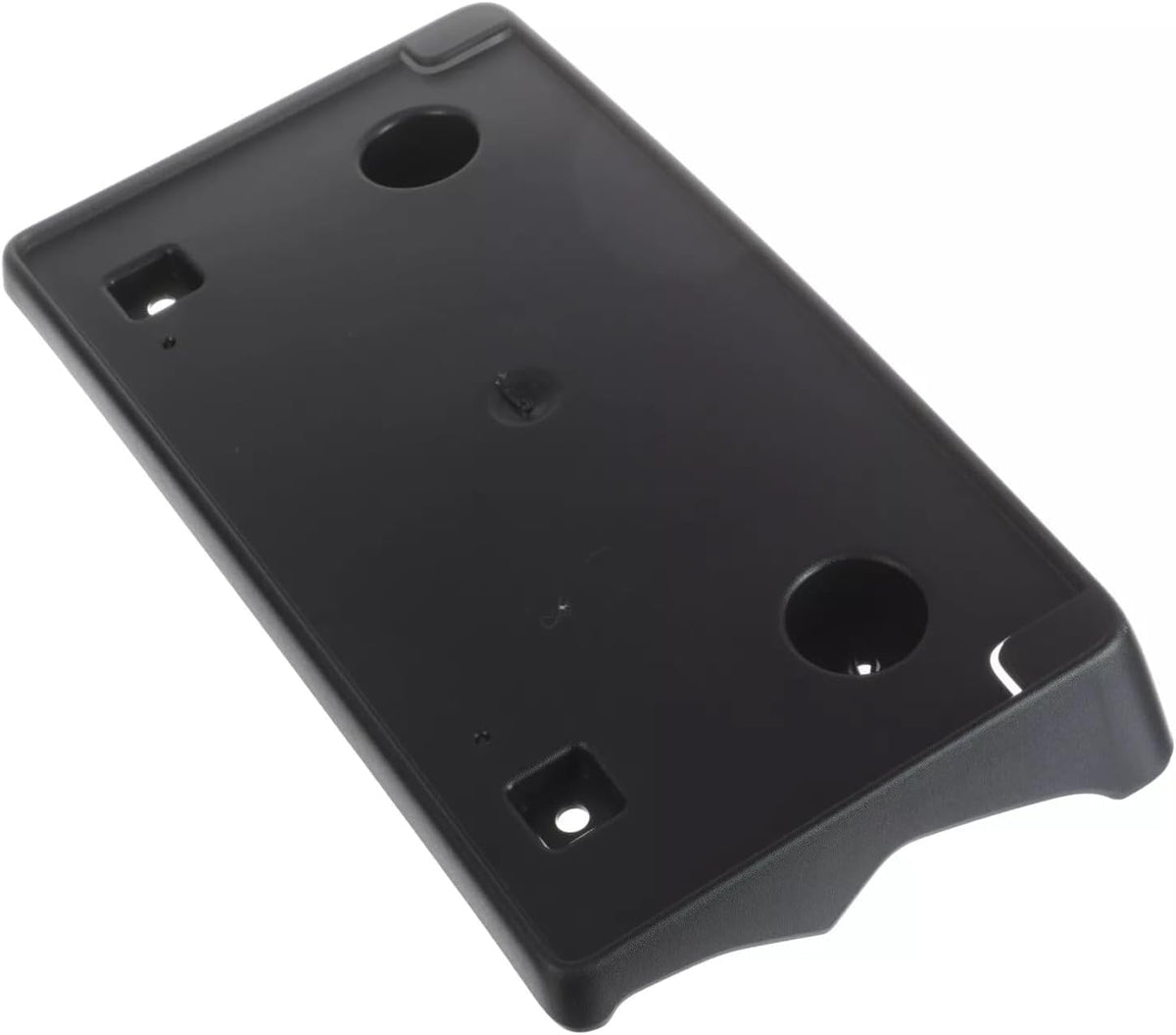 DAT AUTO PARTS Front Bumper License Plate Bracket Frame Tag Holder Replacement For 2025 Dodge Ram 1500 Series Pickup Truck Except Rebel Models Blac...