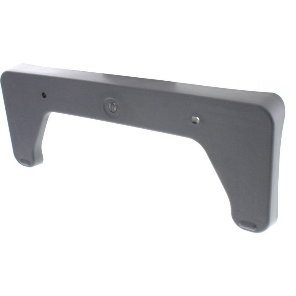 DAT AUTO PARTS Front Bumper License Plate Frame Tag Mounting Bracket Holder Cover Replacement for 2014 2015 2016 Toyota Highlander Black Textured M...