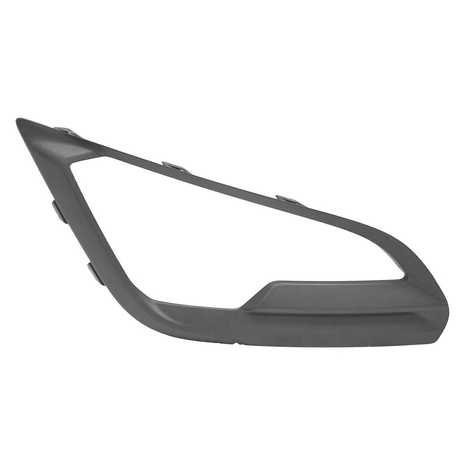 DAT AUTO PARTS Front Right Passenger Side Fog Light Bezel Cover Trim Molding Bumper Insert Replacement For 2018-2022 Ford EcoSport Black Textured P...