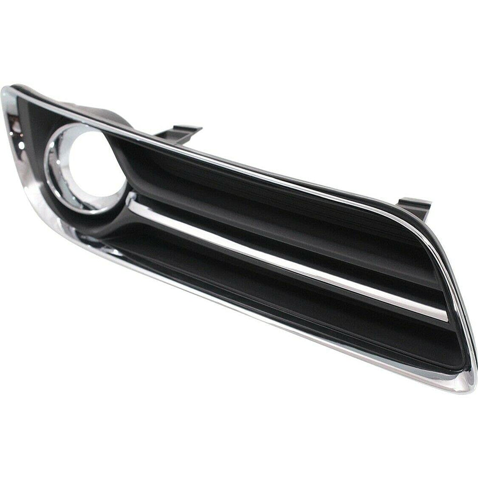 DAT AUTO PARTS Front Right Passenger Side Fog Light Cover Bezel Insert Replacement for 2011-2014 Chrysler 300 without Adaptive Cruise Black Texture...