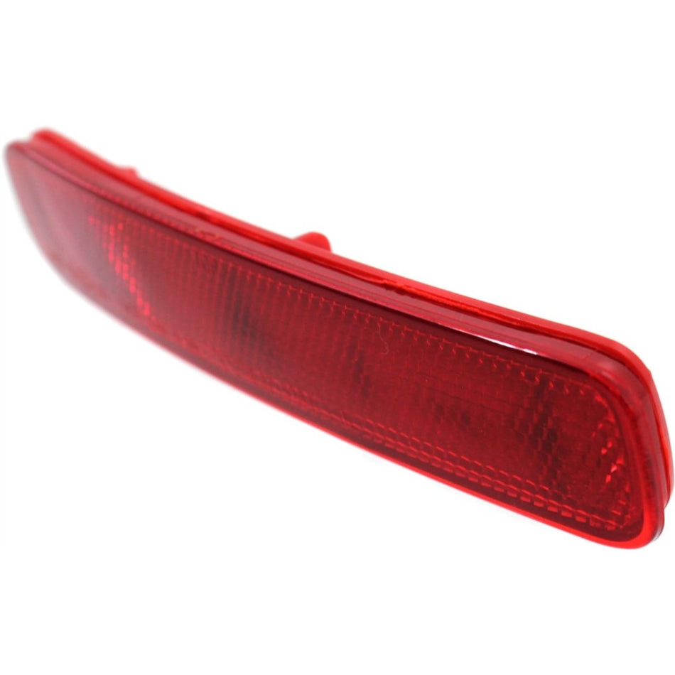 Bumper Cover Light Reflector for 2011-2013 Toyota Highlander Rear Left Driver Side Red Lens TO2830106