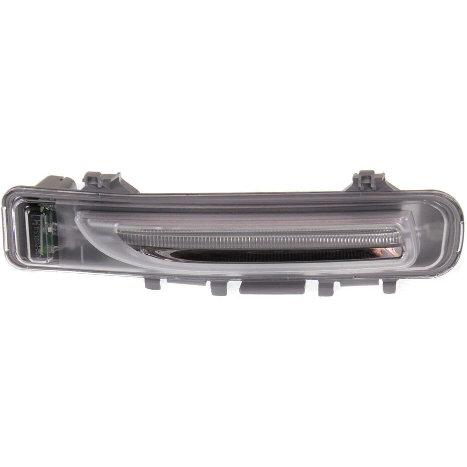 DAT AUTO PARTS Front Left Driver Side Parking Signal Side Marker Light Lens and Housing Assembly Replacement For 2011 - 2014 Ford Edge Clear Lens F...