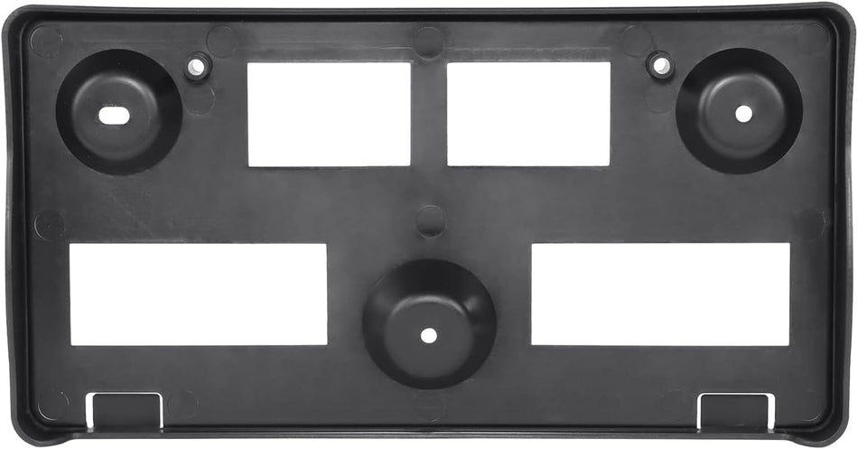 DAT AUTO PARTS Front Bumper License Plate Mounting Bracket Tag Holder Replacement for 2020-2025 Lincoln Avaiator Black Textured Made of Plastic FO1...