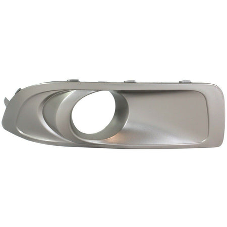DAT AUTO PARTS Right Front Passenger Side Fog Light Cover Insert Bezel Replacement For 2010 2011 2012 Subaru Outback Silver Chrome Textured Plastic...