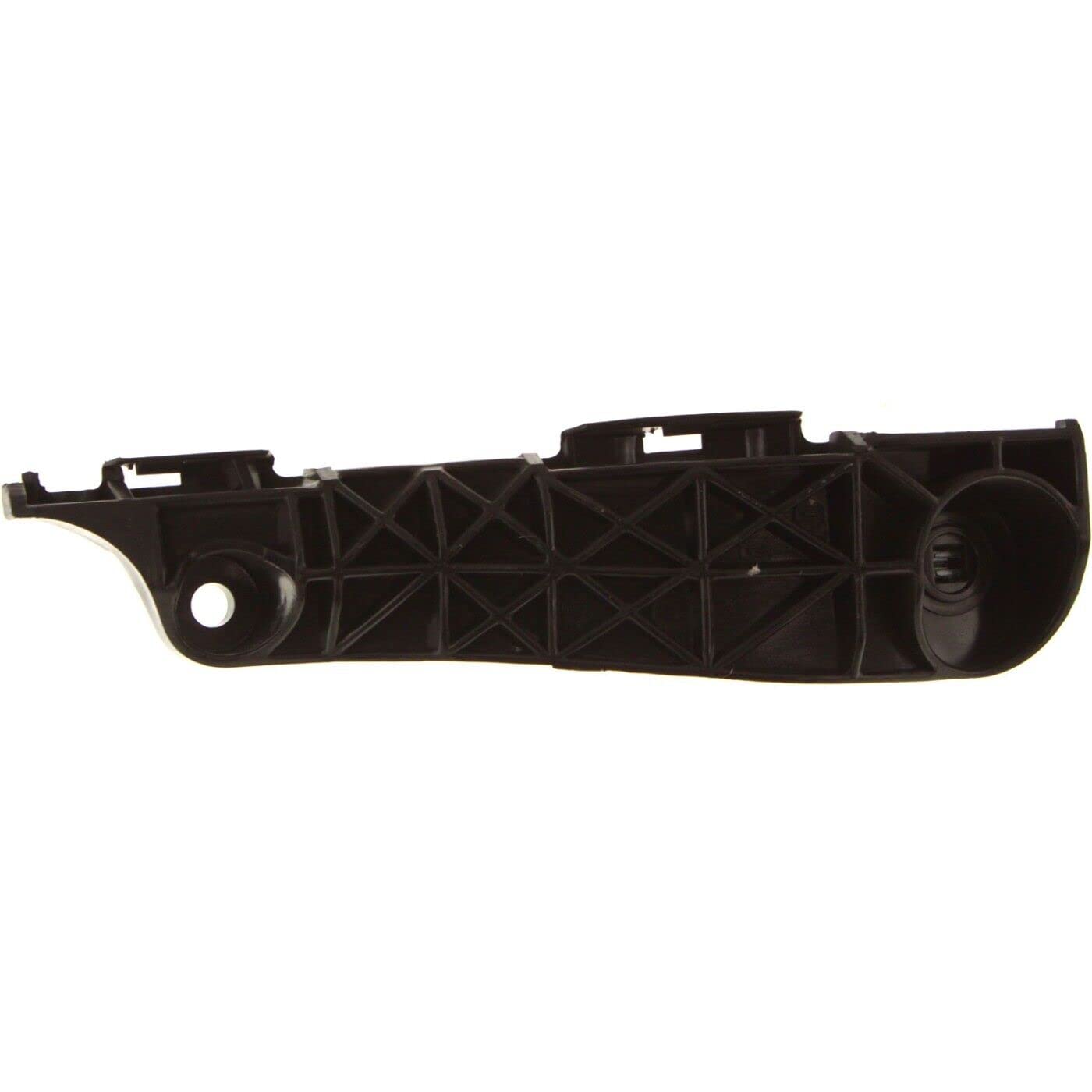 DAT AUTO PARTS Front Left Driver Side Outer Bumper Cover Reinforcement Bracket Support Retainer Replacement For 2006 - 2012 Toyota Rav4 Black Smoot...