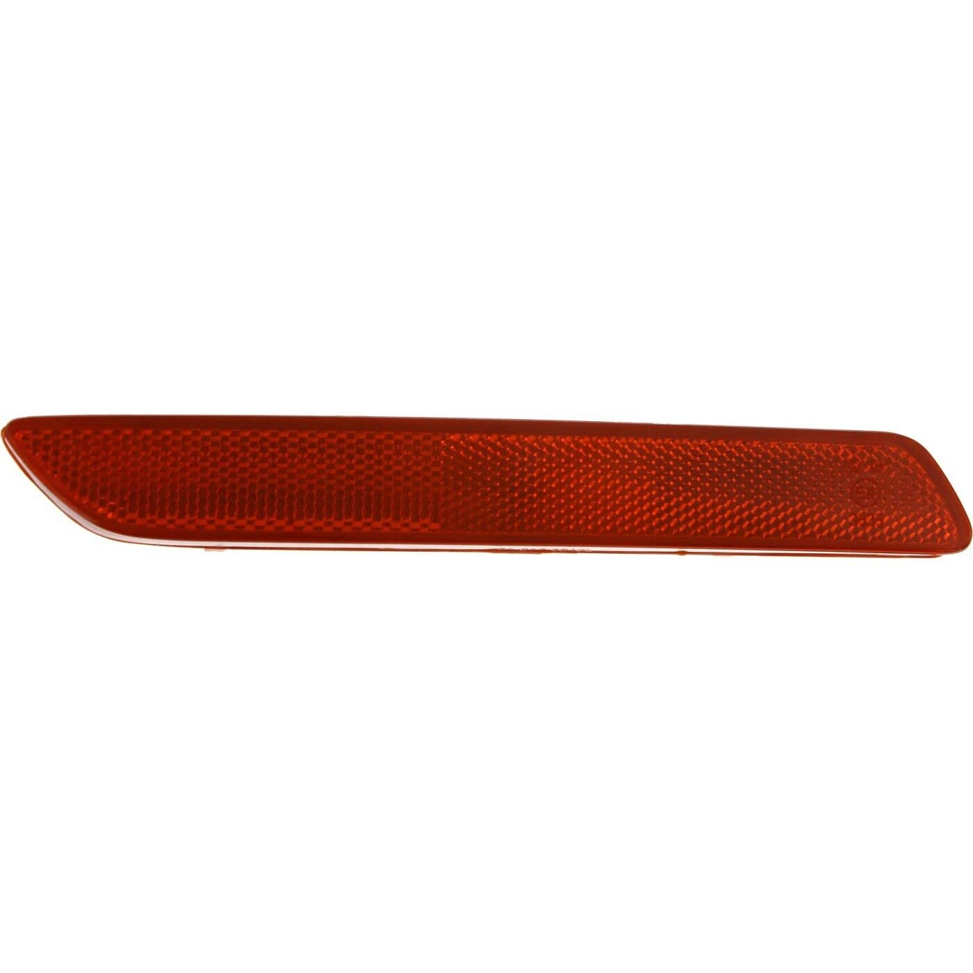 DAT AUTO PARTS Rear Left Driver Side Back Bumper Cover Reflector Lamp Marker Light Insert Replacement For 2010-2011 Honda CR-V Red Plastic Lens HO1...