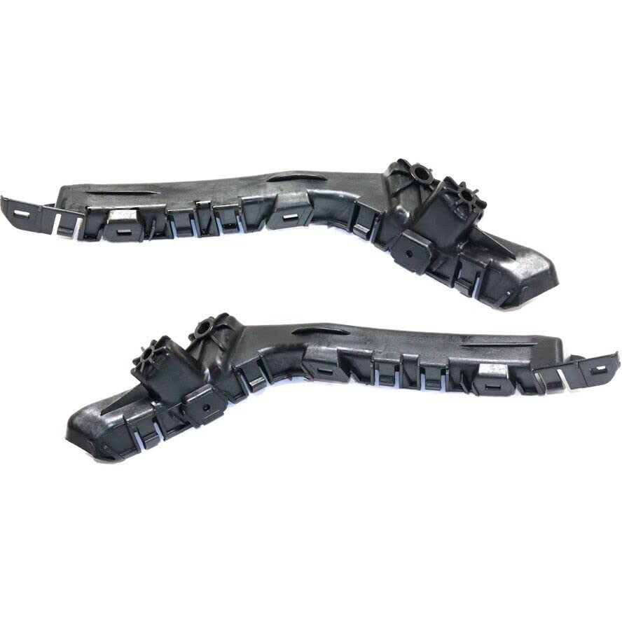 Front Left Driver & Right Passenger Set Of 2 Bumper Cover Support Bracket Mounting Retainer Brace Pair Replacement For 2010-2017 Chevrolet Chevy Eq...