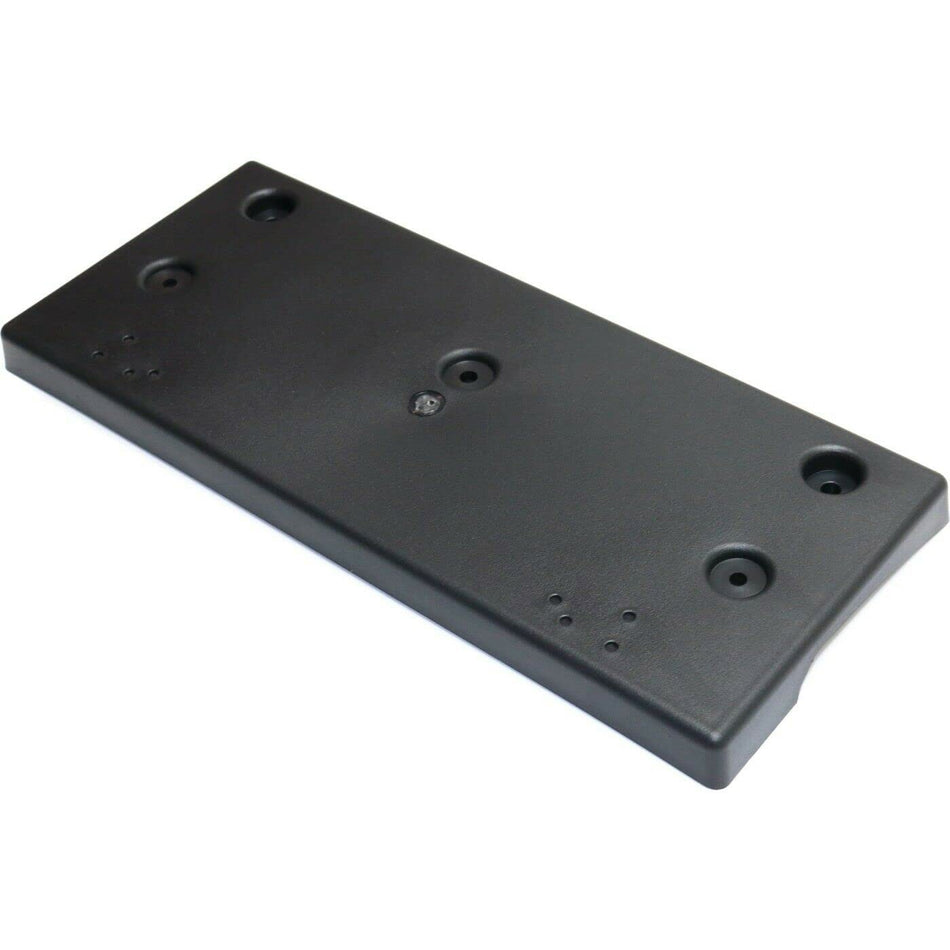 DAT AUTO PARTS Front Bumper License Plate Frame Tag Mounting Bracket Holder Replacement for 2010-2015 Hyundai Tucson Black Textured PP Plastic HY10...