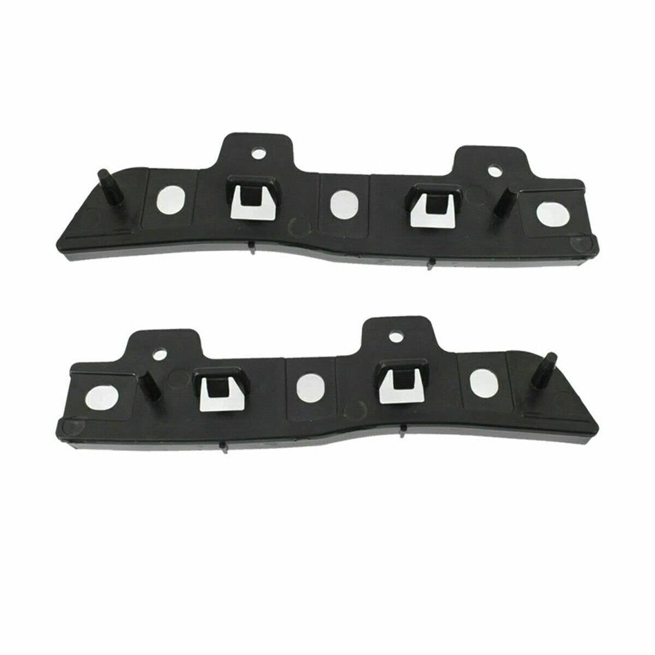 Front Left Driver & Right Passenger Set Of 2 Bumper Cover Support Bracket Mounting Retainer Stiffener Pair Replacement For 2013 2014 2015 2016 Ford...