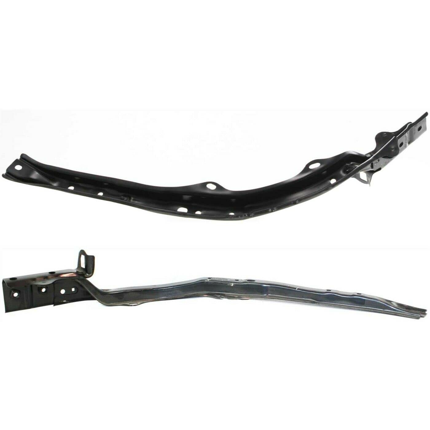 Front Left Driver & Right Passenger Set Of 2 Bumper Cover Support Bracket Mounting Retainer Pair Replacement For 2001-2007 Toyota Highlander 2006-2...