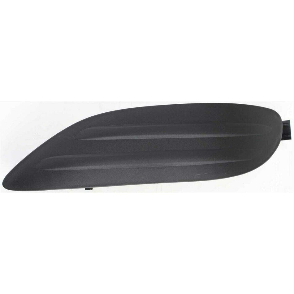 DAT AUTO PARTS Front Left Driver Side Bumper Fog Light Lamp Hole Cover Grille Molding Trim Replacement for 2005-2008 Toyota Corolla Black Textured ...
