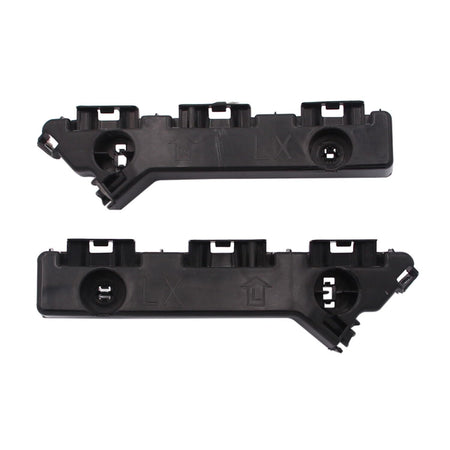 Front Left Driver & Right Passenger Side Lower Bumper Cover Mounting Bracket Set of 2 Replacement For 2011-2023 Chrysler 300 Black Textured Plastic...
