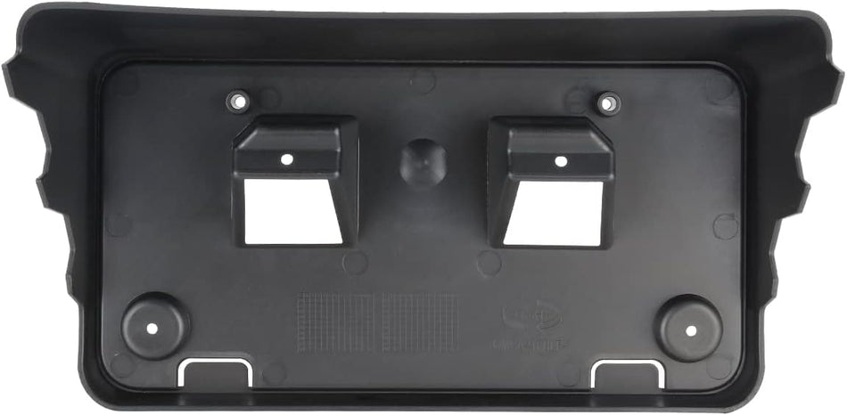 DAT AUTO PARTS Front Bumper License Plate Mounting Bracket Frame Cover Tag Holder Replacement for 2021-2022 GMC Canyon Pickup Truck Black Textured ...