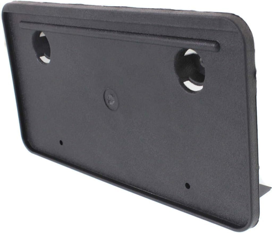 Front Bumper License Plate Frame Tag Mounting Bracket Holder Replacement for 1995 1996 1997 1998 Ford Explorer Black Textured Plastic FO1068106 F5T...