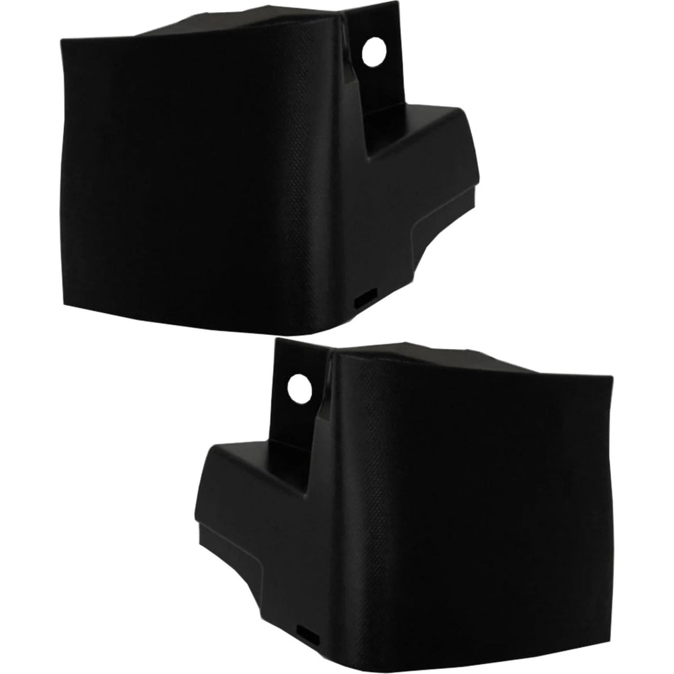 DAT AUTO PARTS Front Left Driver & Right Passenger Side, SET OF 2, Fender Extension Trim Molding, Fits 2010-2017 GMC Terrain, PP Plastic Matte-Blac...