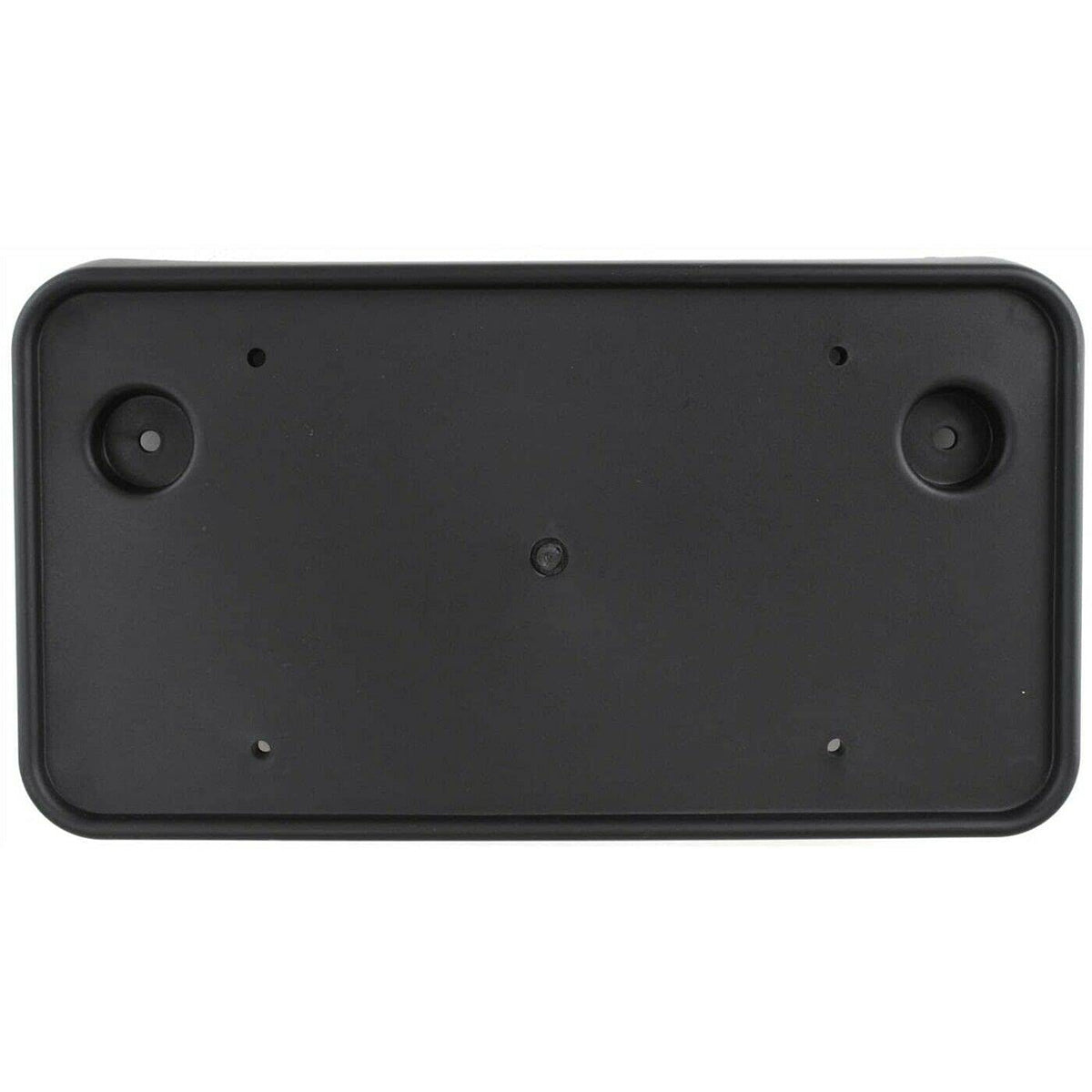 DAT AUTO PARTS Front Bumper License Plate Frame Tag Mounting Bracket Holder Replacement for 2003-2011 Lincoln Town Car Black Textured Plastic FO106...