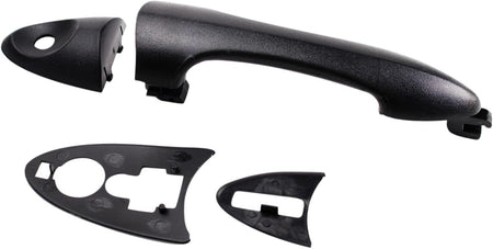 DAT AUTO PARTS Front Left Driver or Right Passenger Side Exterior Door Handle Replacement for 2000-2007 Ford Focus Black Textured FO1310141 YS4Z542...