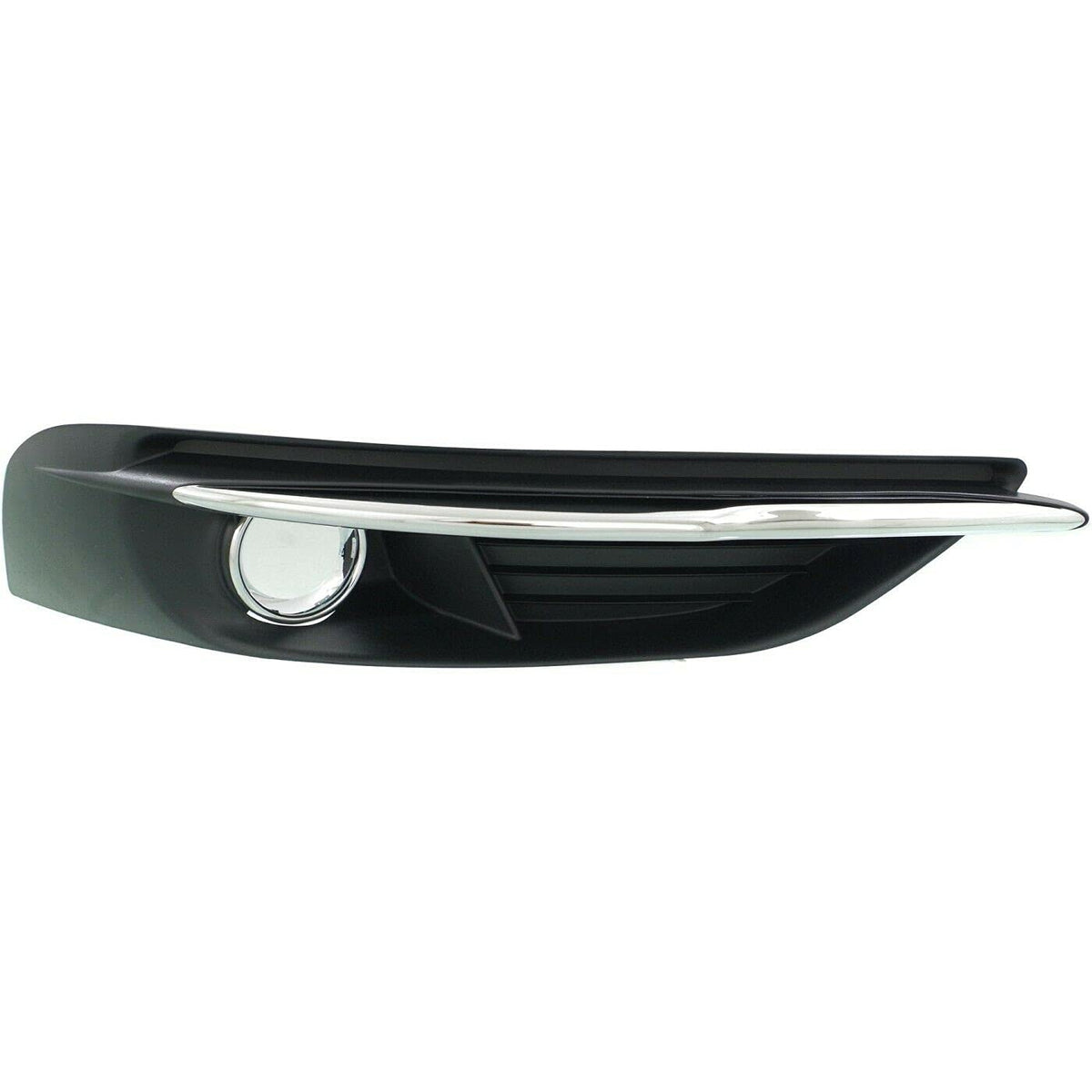 DAT AUTO PARTS Front Right Passenger Side Bumper Fog Light Cover Bezel Insert Replacement for 2011-2014 Chrysler 200 Sedan & Convertible Black Text...