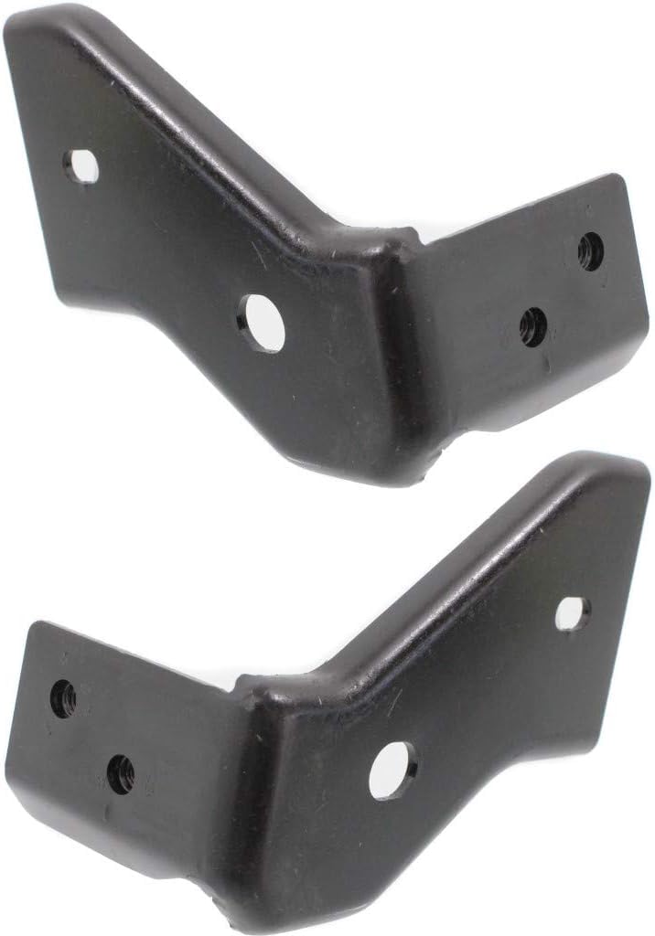 Front Left Driver & Right Passenger Set Of 2 Bumper Cover Support Mounting Bracket Brace Pair Replacement For 2005-2019 Nissan Frontier Truck Use W...