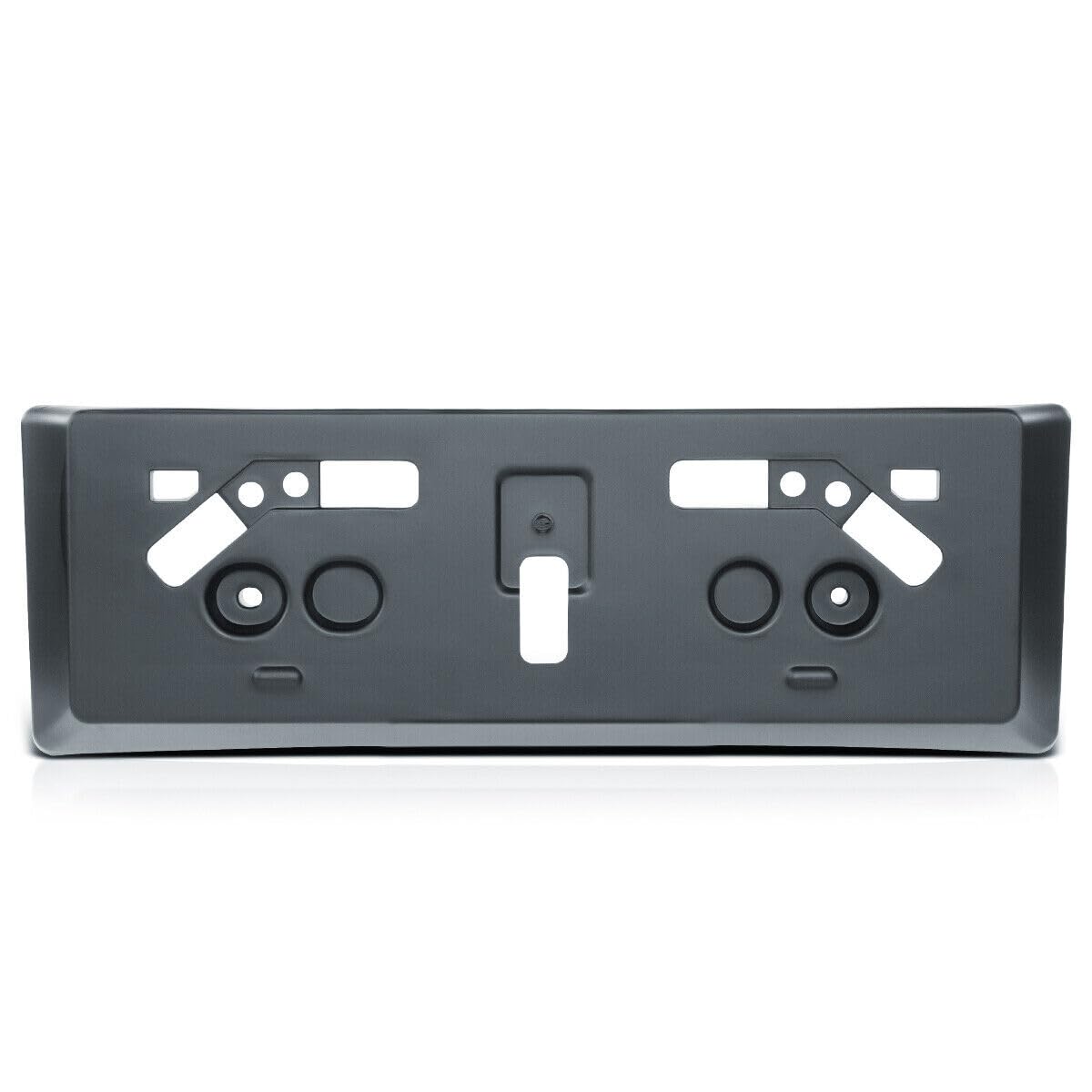 DAT AUTO PARTS Front Bumper License Plate Mounting Bracket Tag Holder Replacement for 2019-2023 Lexus RC300 RC350 Without F-Sport Black Textured Pl...