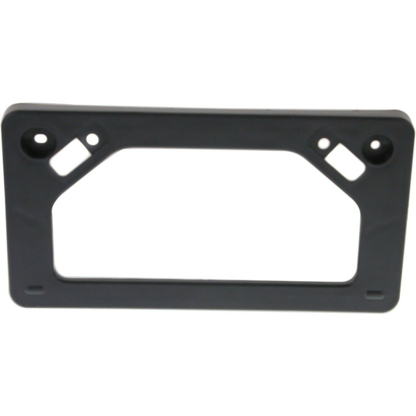 DAT AUTO PARTS Front Bumper Cover License Plate Frame Tag Mounting Bracket Holder Replacement for 2010 - 2011 Toyota Prius Black Textured Plastic T...