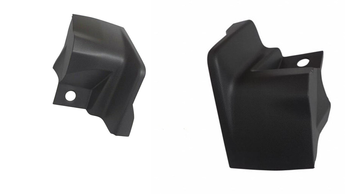 DAT AUTO PARTS Front Left Driver & Right Passenger Side Bumper Cover Wheel Arch Molding Pair Replacement For 2010 - 2017 Chevrolet Equinox Black Te...