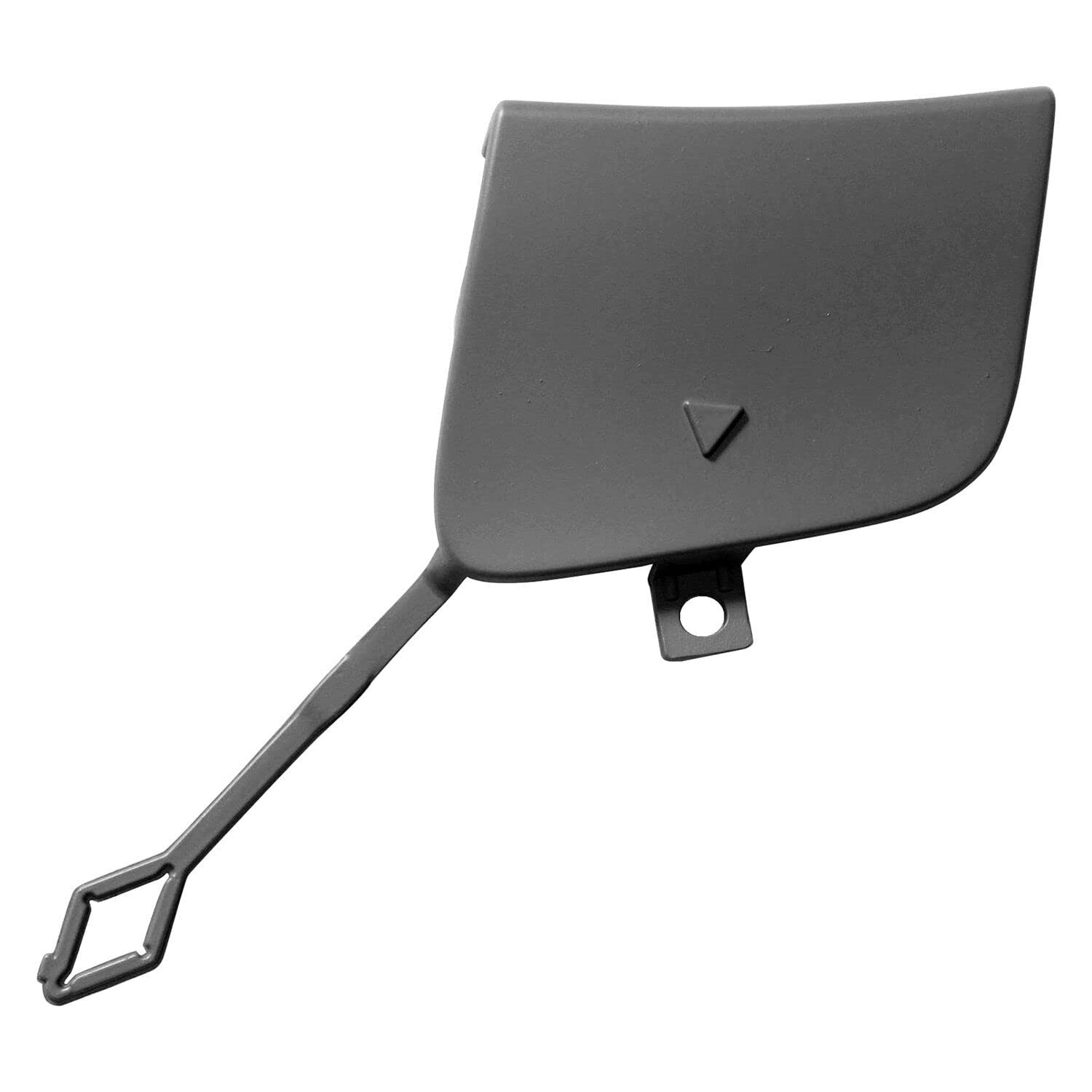 DAT AUTO PARTS Front Bumper Tow Hook Eye Hole Cover Bracket Insert Mounting Retainer Replacement For 2019 - 2022 Mercedes-Benz A250 A220 Gray Textu...