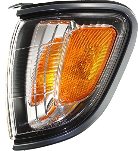 DAT AUTO PARTS Front Left Driver Side Lens Housing Corner Light Lamp Replacement For 2001 - 2004 Toyota Tacoma Pickup Clear & Amber Lens TO2520160 ...
