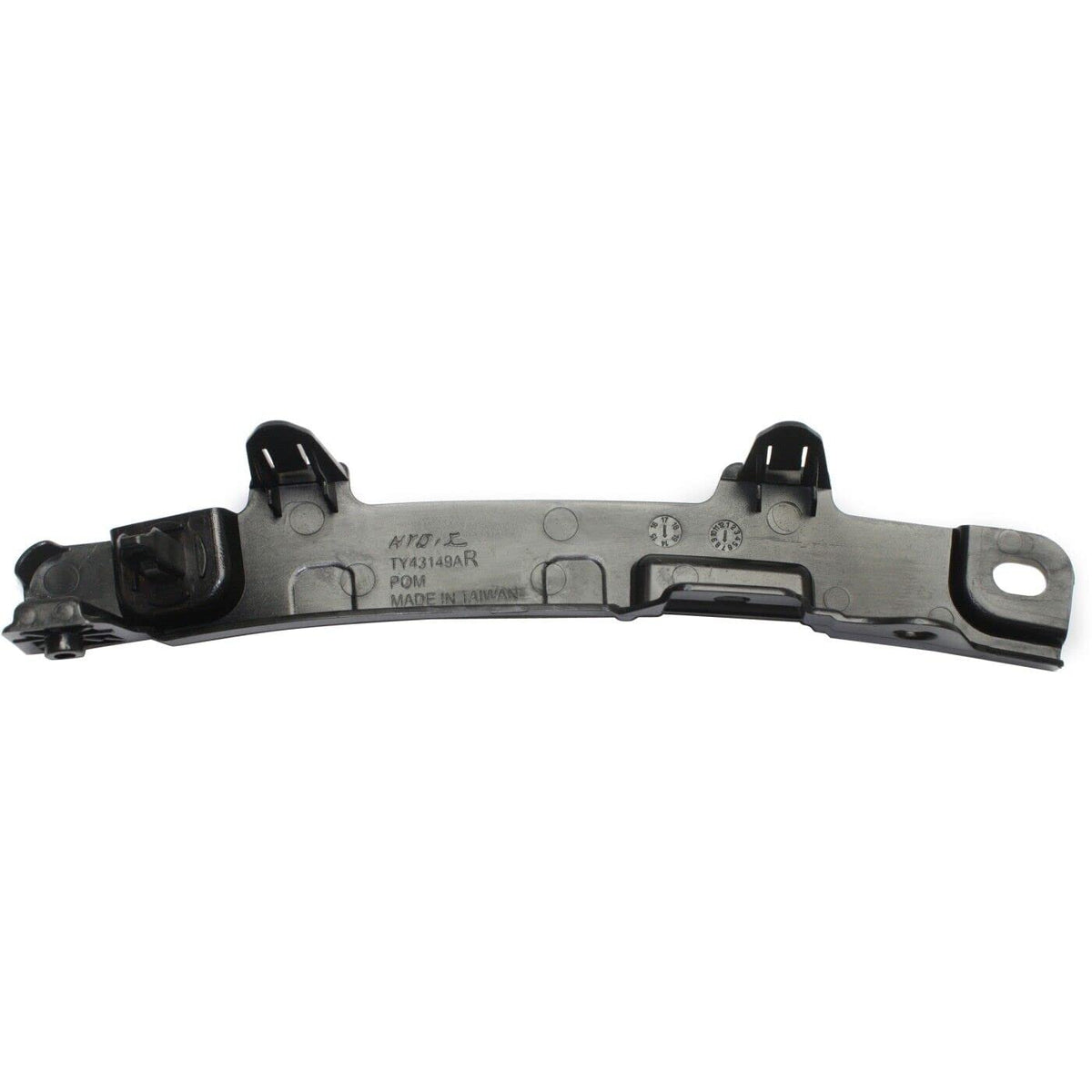 DAT AUTO PARTS Front Right Passenger Side Bumper Cover Support Bracket Retainer Replacement For 2014 - 2019 Toyota Highlander Black Smooth TO103311...