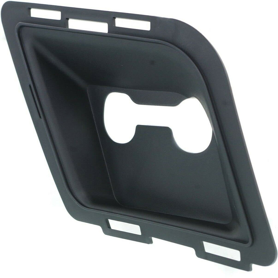 Front Driver Side Bumper Tow Hook Cover Fits 2007-2014 Chevrolet Tahoe Suburban 1500 2500 2007-2013 Avalanche Black Textured GM1029112