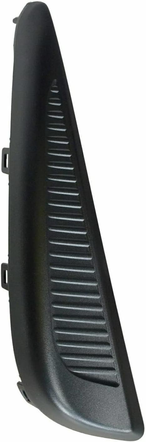Front Driver Side Outer Bumper Cover Molding Trim Fits 2019-2021 Toyota Prius Without LED Black Textured TO1038228 5271347040