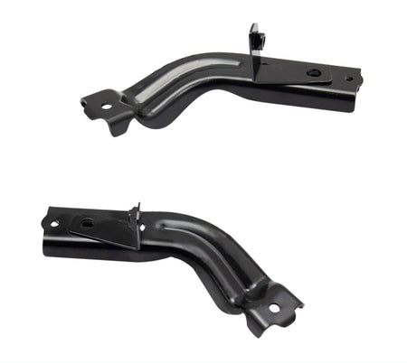 DAT AUTO PARTS Front Right Passenger Side Bumper Cover Retainer Bracket Set Of 2 Replacement For 2019 - 2024 Nissan Murano Black Steel NI1042119 NI...