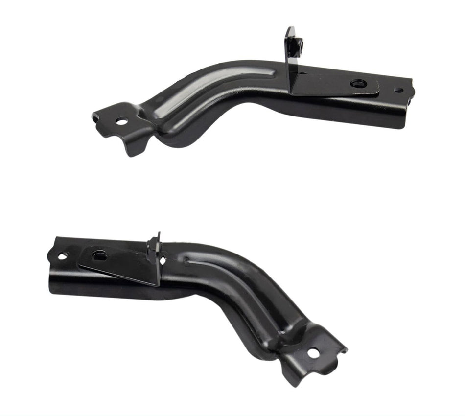 DAT AUTO PARTS Front Right Passenger Side Bumper Cover Retainer Bracket Set Of 2 Replacement For 2019 - 2024 Nissan Murano Black Steel NI1042119 NI...