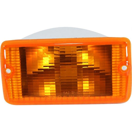 DAT AUTO PARTS Front Left Driver Side Parking Light Turn Signal Lamp Marker Assembly & Housing Replacement For 2001 - 2006 Jeep Wrangler Amber Lens...