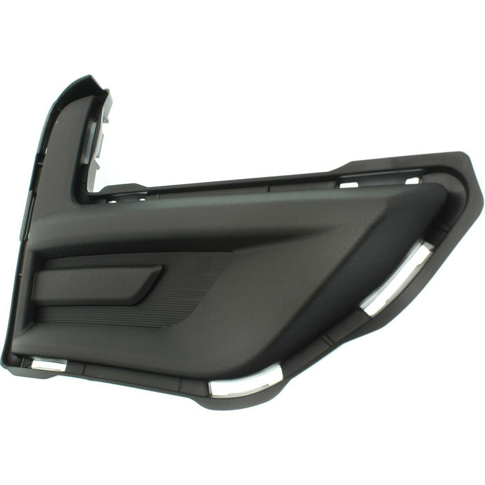 DAT AUTO PARTS Right Front Passenger Side Fog Light Cover Replacement for 17-20 Nissan Rogue Black Textured NI1039148 622566FL0A